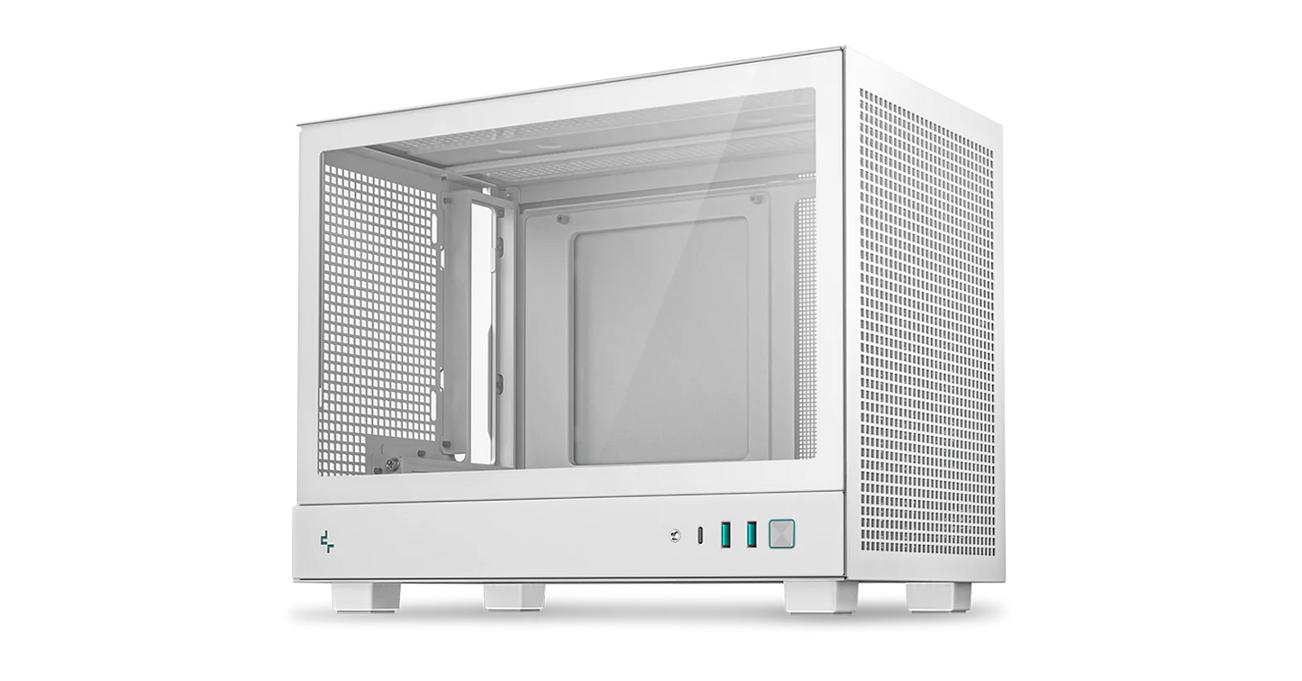 DeepCool CH160 WH (Mini-ITX) Mini Tower Cabinet (White)