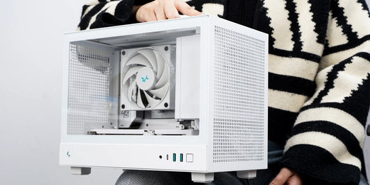 DeepCool CH160 WH (Mini-ITX) Mini Tower Cabinet (White)