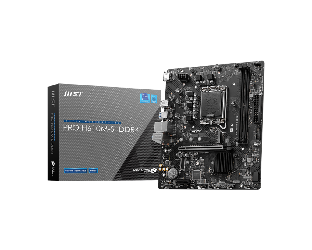 MSI PRO H610M-S WIFI DDR4 INTEL