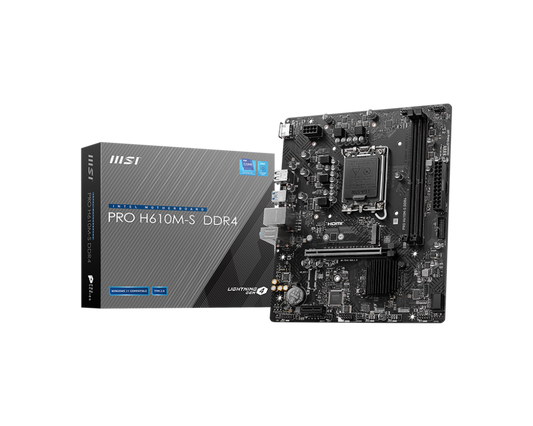 MSI PRO H610M-S WIFI DDR4 INTEL