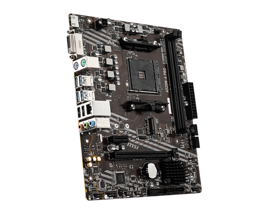 MSI A520M-A PRO AMD AM4 Micro-ATX Motherboard