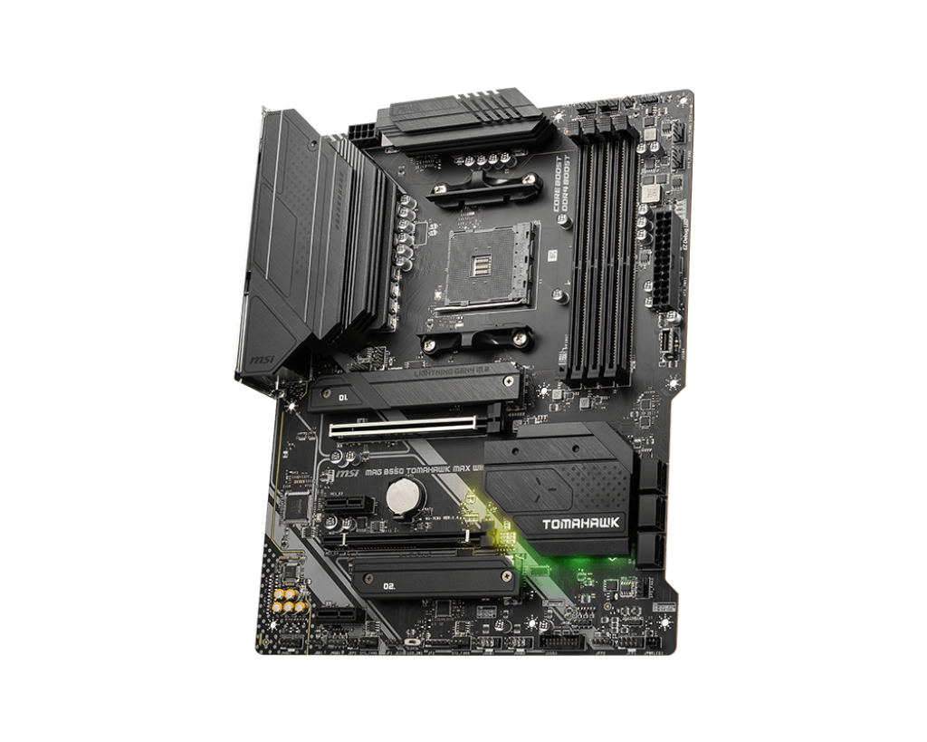 MSI MAG B550 TOMAHAWK MAX WIFI DDR4 ATX Motherboard โ AM4 Socket AMD