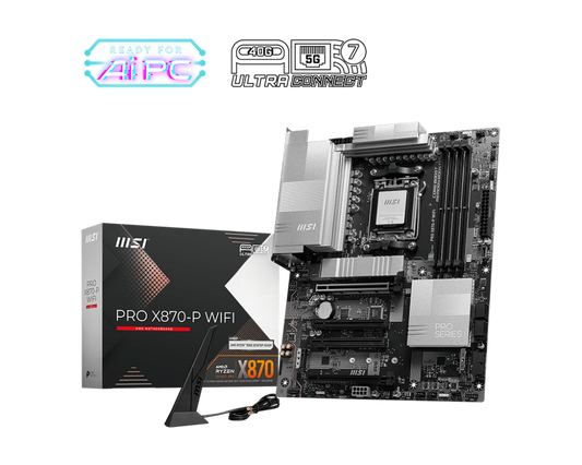 Msi Pro X870-P WiFi AM5 ATX Motherboard AMD