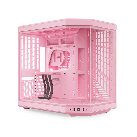 HYTE Y70 E-ATX Mid Tower Strawberry Milk Case