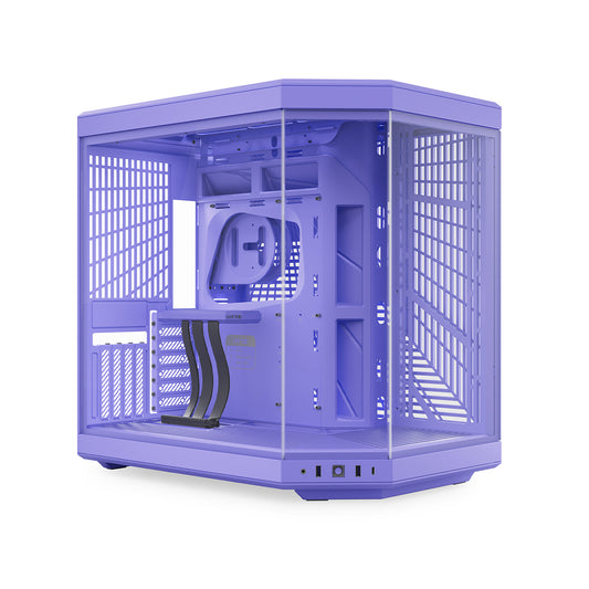 HYTE Y70 E-ATX Mid Tower Taro Milk Case