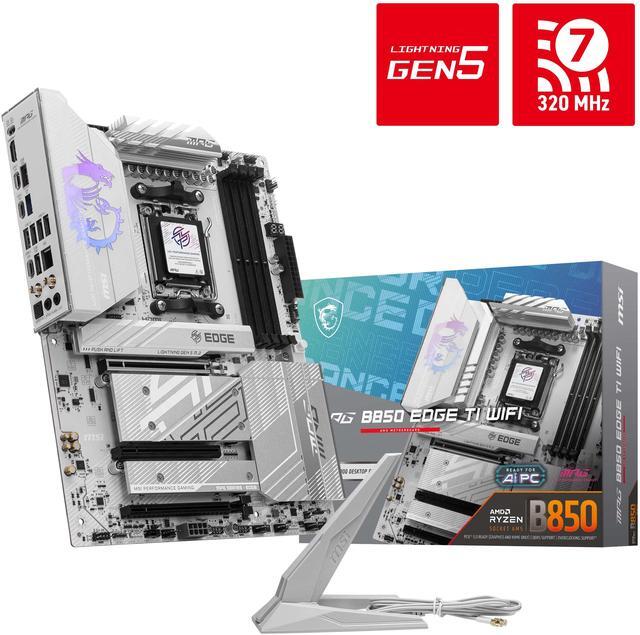 MSI MPG B850 EDGE TI WIFI DDR5 ATX Motherboard โ LGA 1700 INTEL