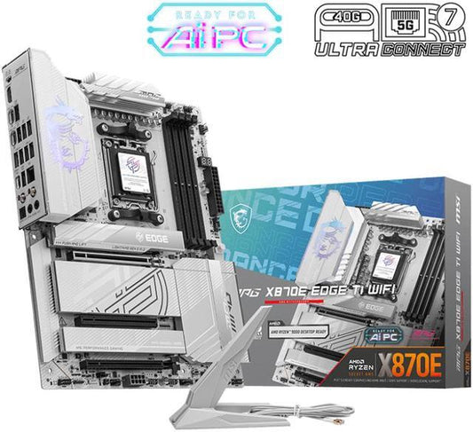 Msi Mpg X870E Edge Ti WiFi AM5 ATX Motherboard AMD