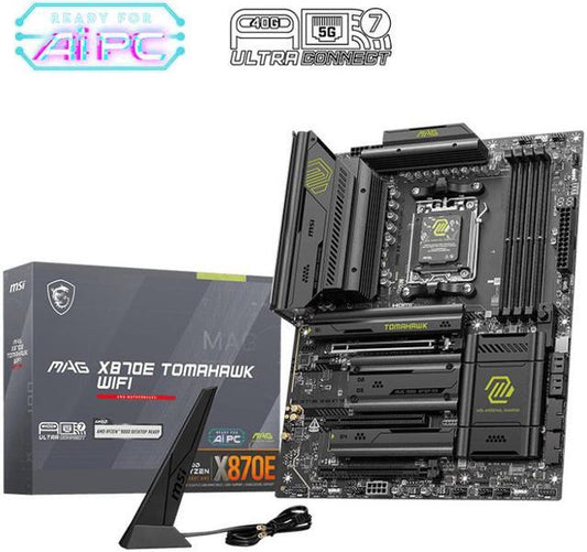 MSI MAG X870E Tomahawk WIFI AM5 ATX Motherboard AMD