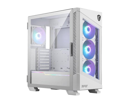MSI MPG Velox 100R ARGB White ATX Mid Tower Case