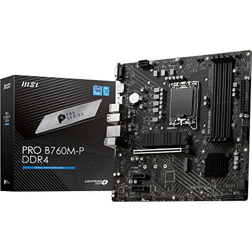 MSI Pro B760M-E DDR4 Motherboard INTEL