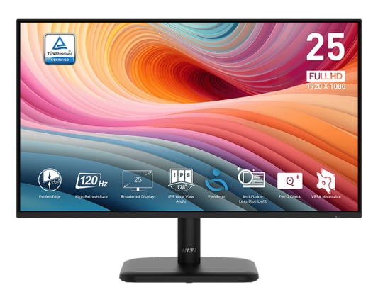MSI PRO MP2412 | 24 Inch 1080p FHD 100Hz