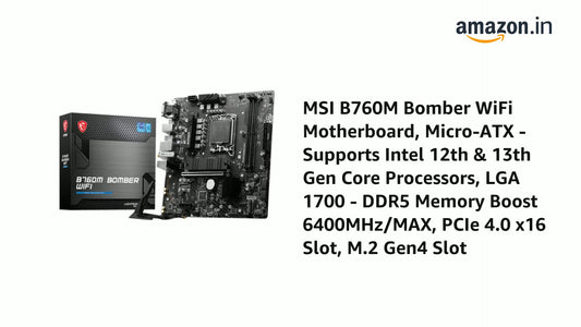MSI B760M Bomber WIFI DDR4 INTEL