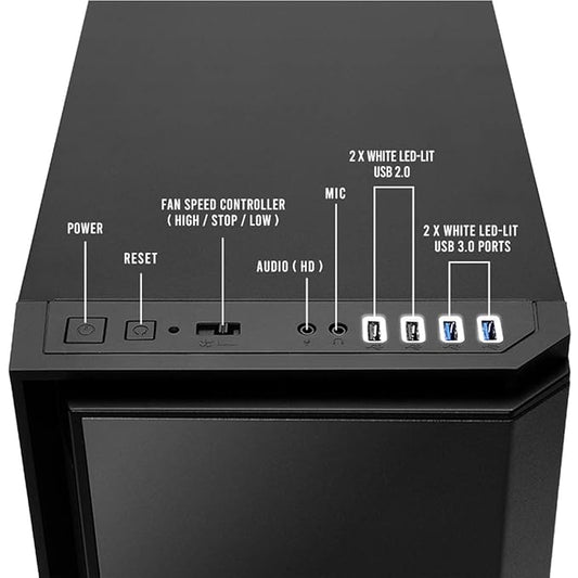 Antec P101 Silent Mid Tower Gaming Plastic Cabinet