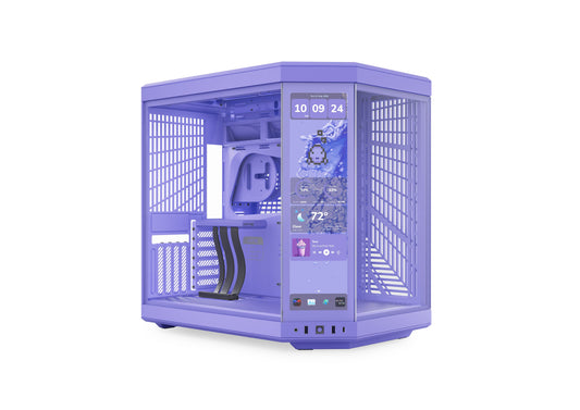 HYTE Y70 E-ATX Mid Tower Taro Milk Case