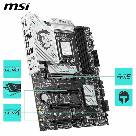 MSI B860 GAMING PLUS WIFI LGA 1851 ATX Motherboard INTEL