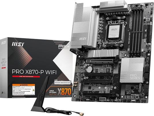 Msi Pro X870-P WiFi AM5 ATX Motherboard AMD