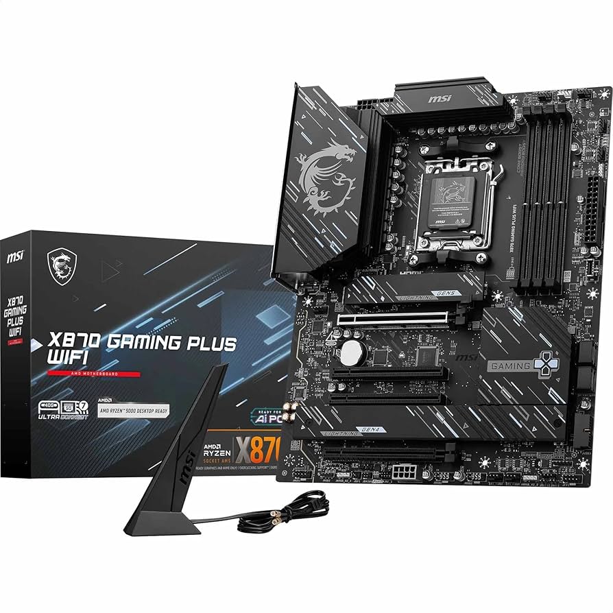 MSI X870E Gaming Plus WIFI ATX Motherboard AMD