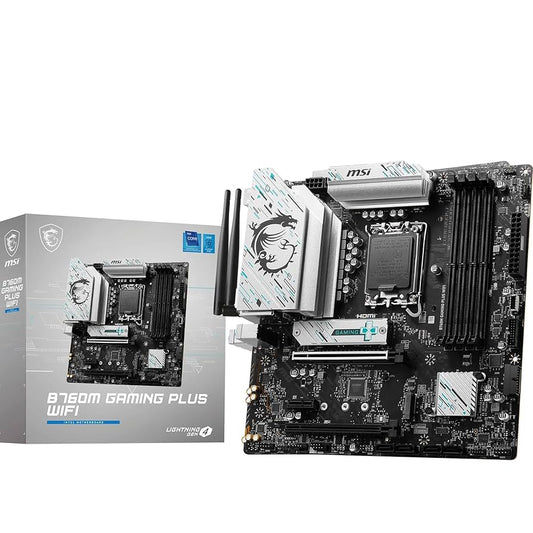MSI B760M Gaming Plus WIFI DDR5 Motherboard INTEL