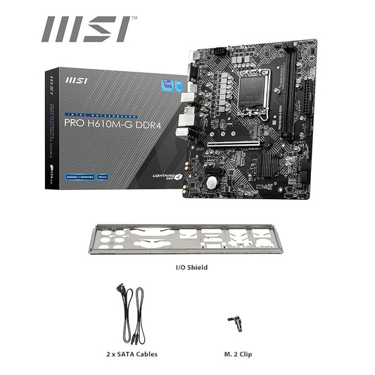 MSI PRO H610M-G WIFI (DDR5) INTEL