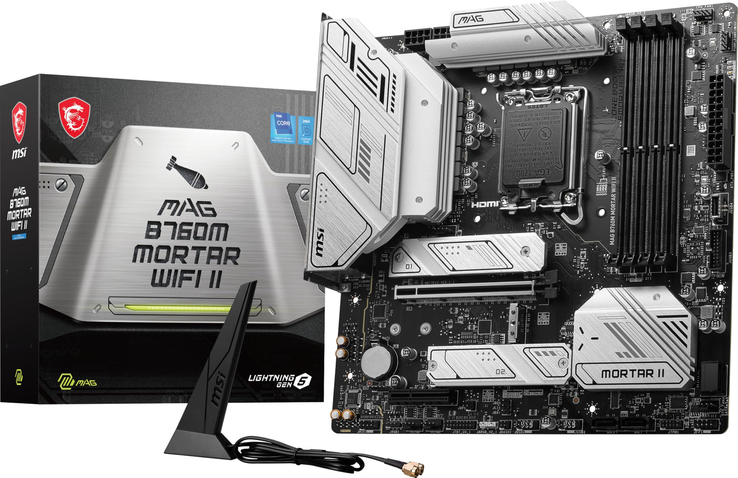 MSI MAG B760M Mortar WIFI II (DDR5) INTEL