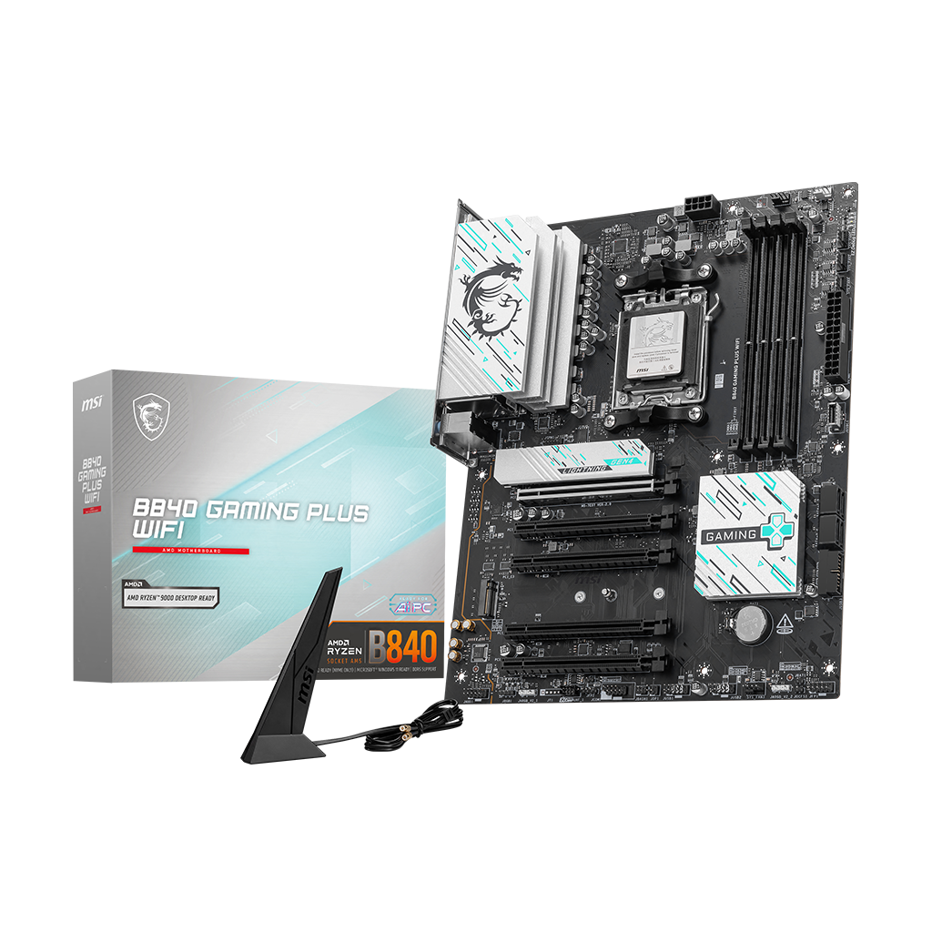 MSI B840 Gaming Plus WIFI ATX Motherboard AMD