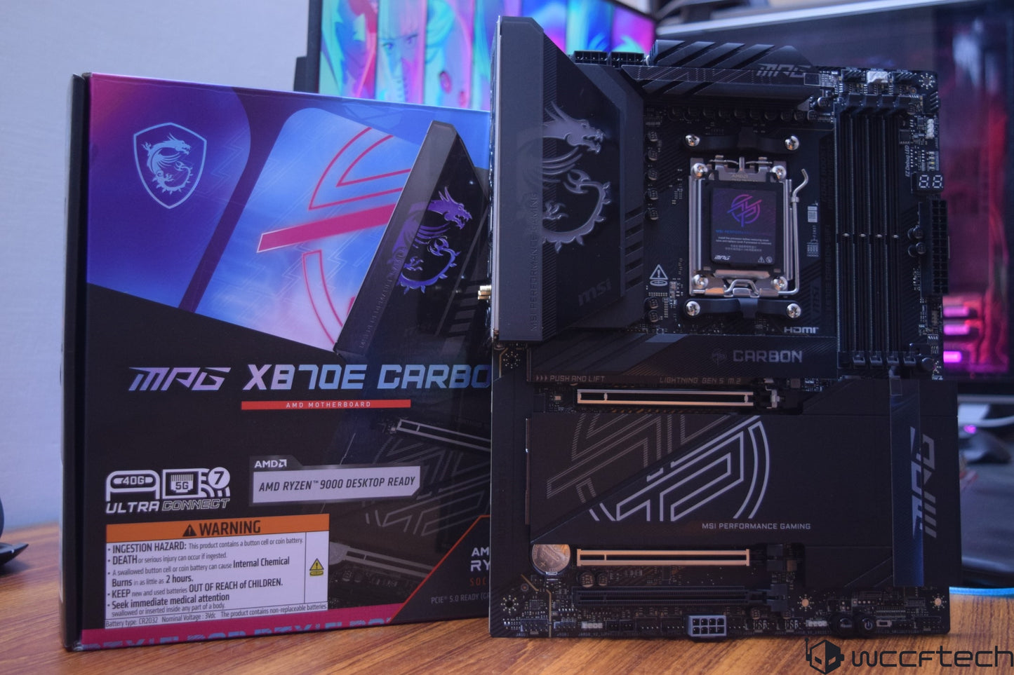 MSI MPG X870E Carbon WIFI Motherboard AMD
