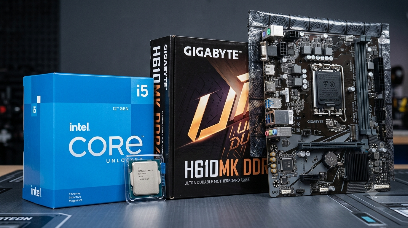 i5 12400F & H610M H V2 Combo - Upgrade Your PC! – Powerplay Builds!