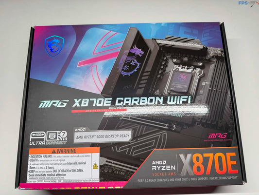 MSI MPG X870E Carbon WIFI Motherboard AMD