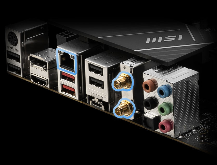 Msi Pro B760-p Wifi Ddr4 Intel Motherboard Supports Intel 12th , 13th & 14th Gen Processors