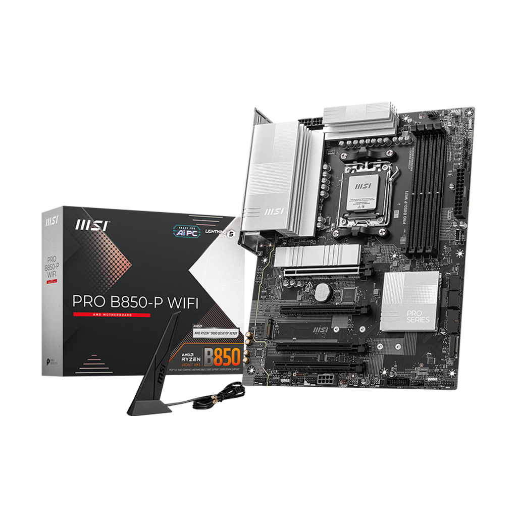 MSI PRO B840-P WiFi 7 AM5 DDR5 ATX Motherboard AMD