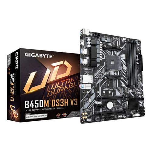 Gigabyte B450M DS3H V3 DDR4 M-ATX Motherboard AMD