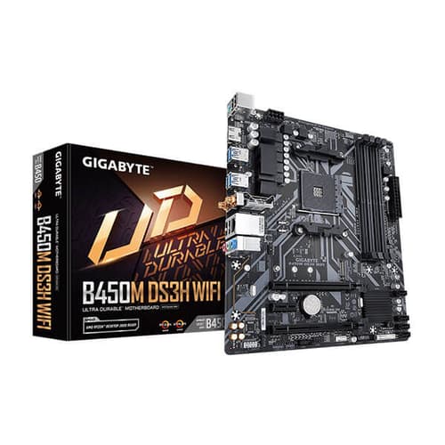 Gigabyte B450M DS3H WiFi Motherboard AMD