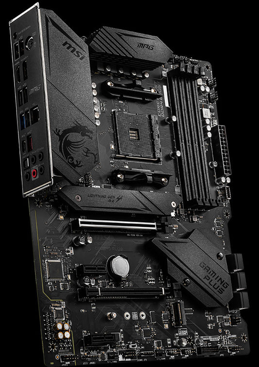 MSI MPG B550 GAMING PLUS DDR4 ATX Motherboard – AM4 Socket AMD
