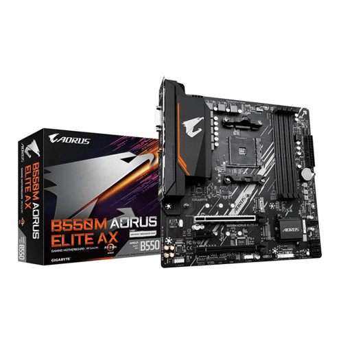 Gigabyte B550M Aorus Elite AX WiFi M-ATX Motherboard AMD