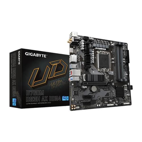 Gigabyte B760M DS3H AX DDR4 (Wi-Fi) Motherboard INTEL