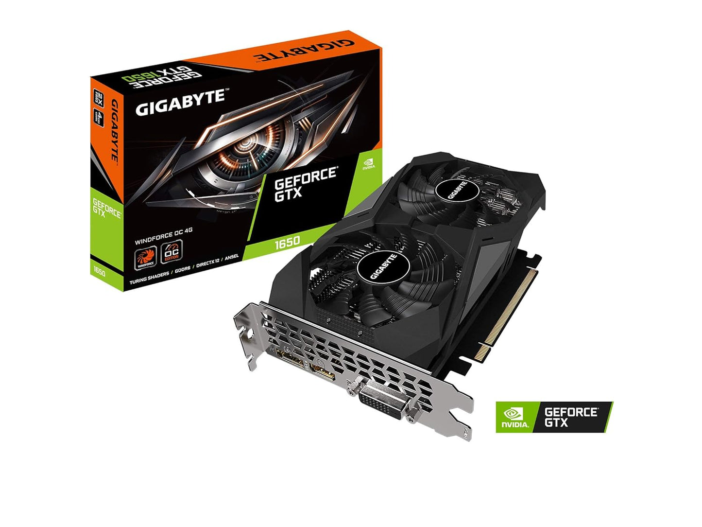 Gigabyte GTX 1650 Graphics Card – 4GB GDDR6 | 1080p Gaming