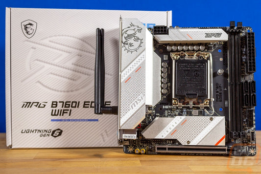 MSI MPG B760I Edge WIFI DDR4 Motherboard Supports Intel 12th , 13th & 14th Gen Processors