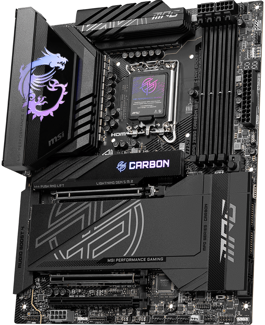 MSI MPG Z890 Carbon WIFI DDR5 Motherboard INTEL