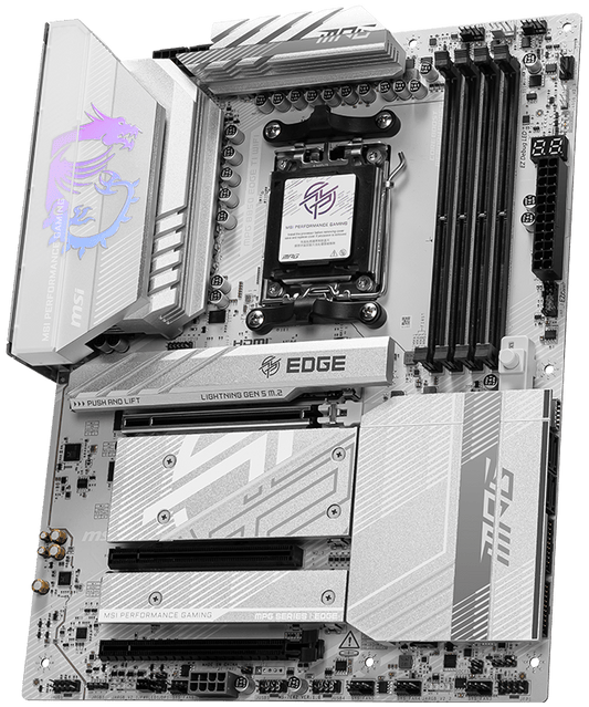 MSI MPG B850 EDGE TI WIFI DDR5 ATX Motherboard – LGA 1700 INTEL