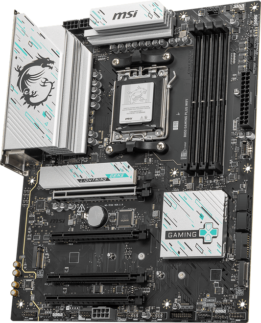 MSI B850 GAMING PLUS WIFI DDR5 ATX Motherboard – AM5 Socket AMD