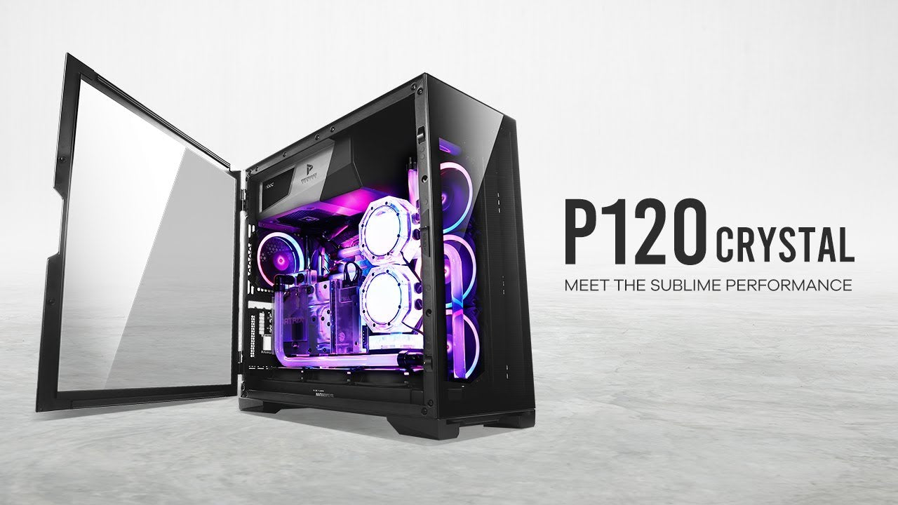 Antec P120 Crystal E-ATX Mid Tower Case