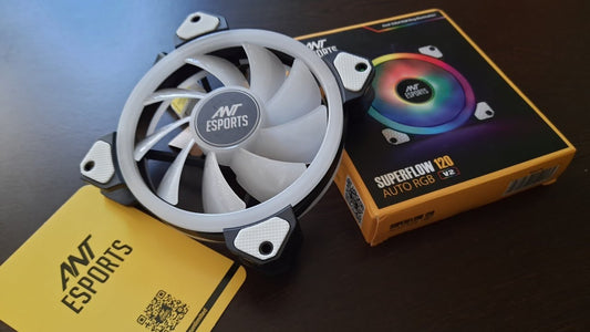 Ant Esports Superflow 120mm Auto RGB V2 Case Fan