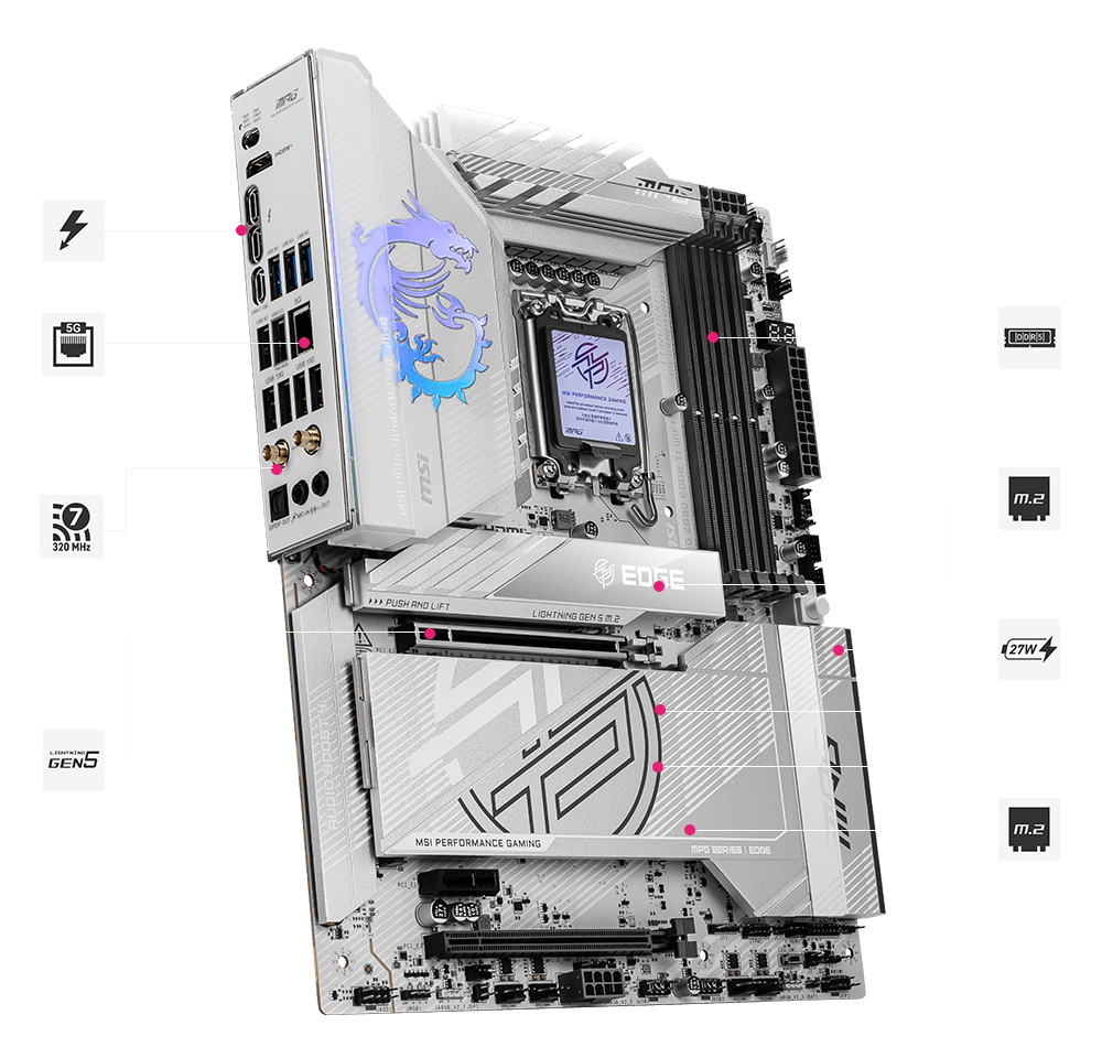 MSI MPG Z890 EDGE TI WIFI INTEL