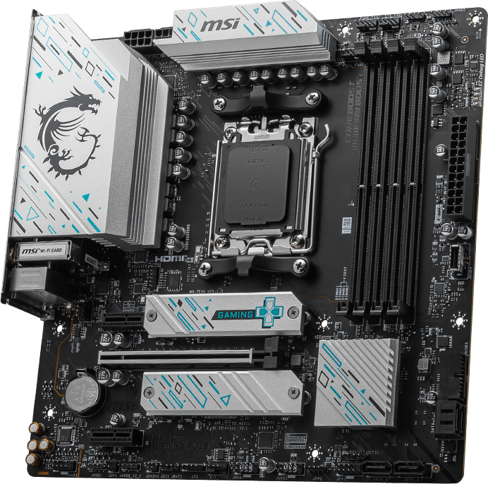 MSI B650M GAMING WIFI DDR5 M-ATX Motherboard โ AM5 Socket AMD