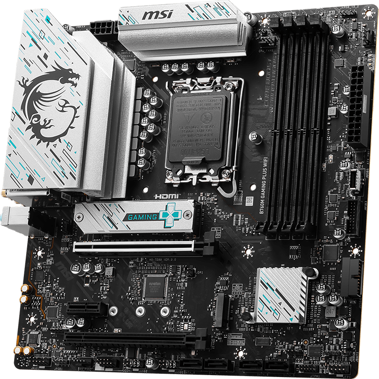MSI B760M Gaming Plus WIFI DDR5 Motherboard INTEL