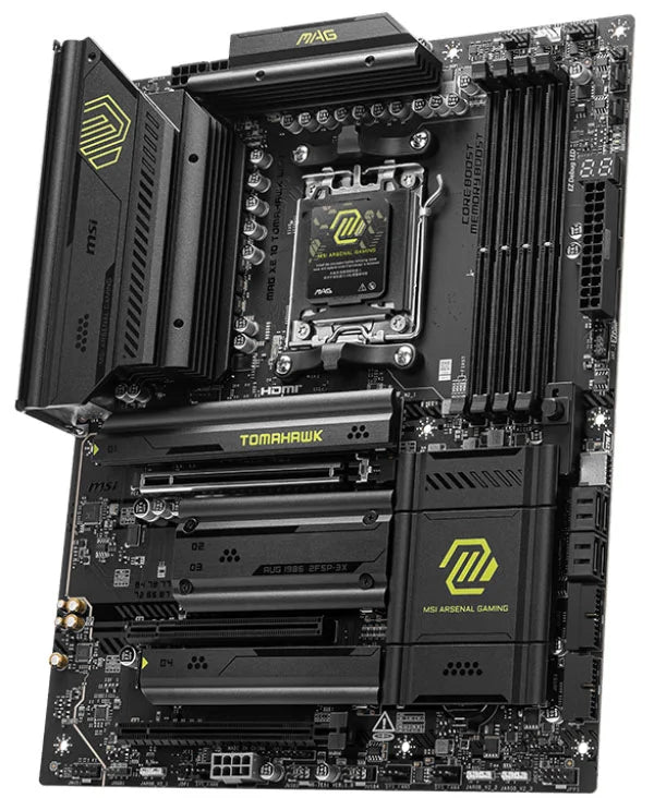 MSI MAG X870E Tomahawk WIFI AM5 ATX Motherboard AMD