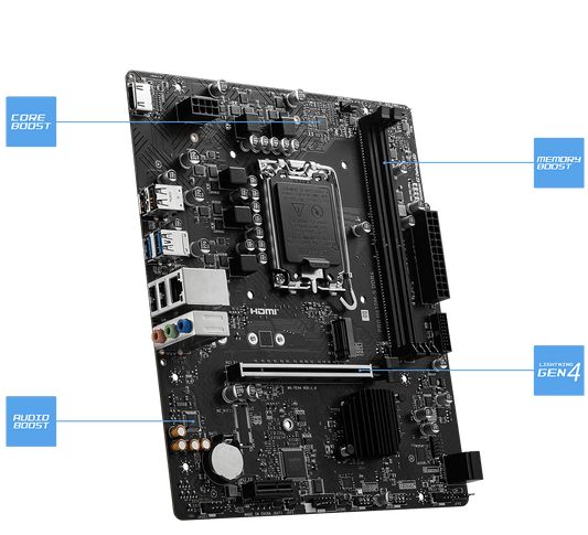 MSI Pro H610M-S DDR4 Motherboard INTEL