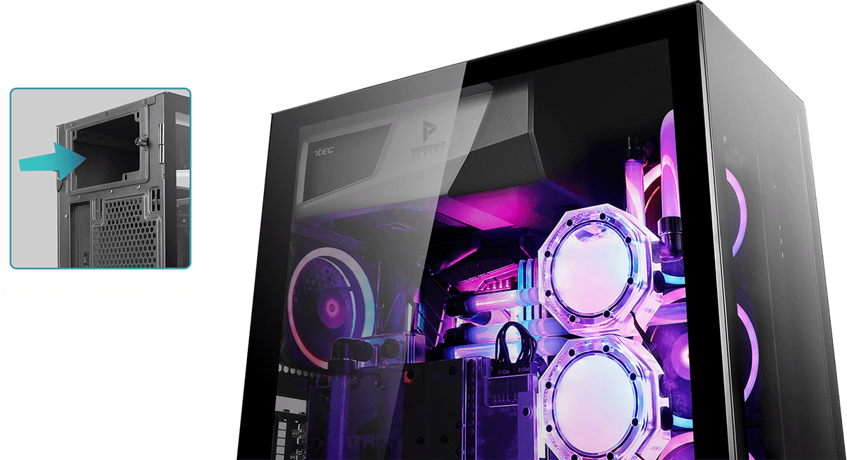 Antec P120 Crystal E-ATX Mid Tower Case