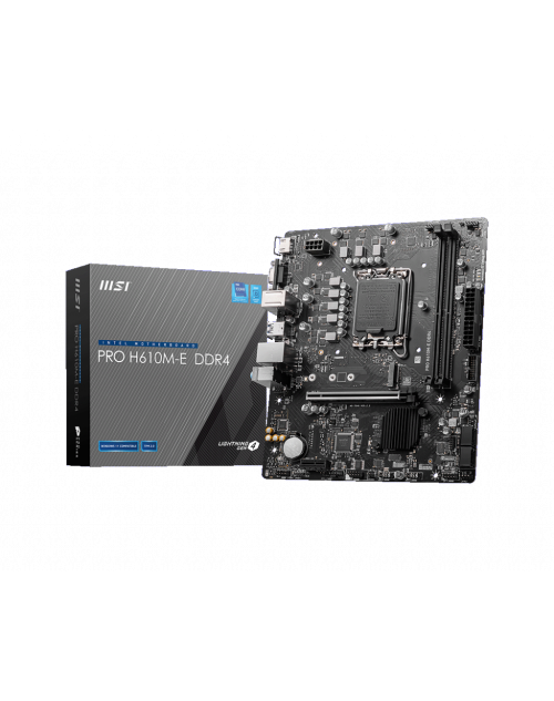 MSI Pro H610M-E DDR4 Motherboard INTEL