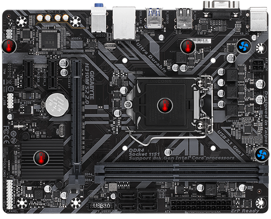 Gigabyte H310M-S2 Motherboard INTEL